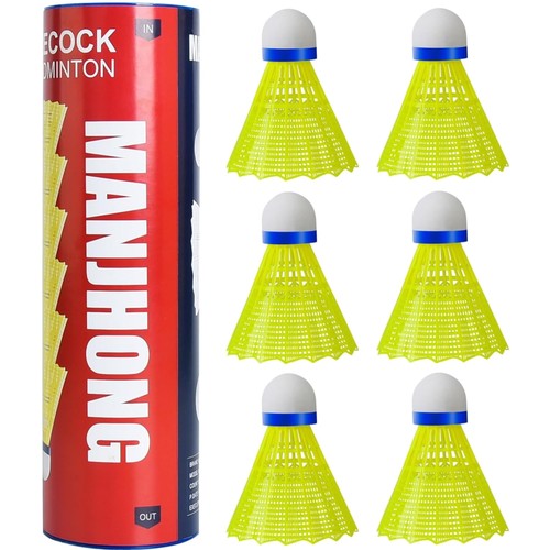 Nylon badminton bälle gelb - badminton,