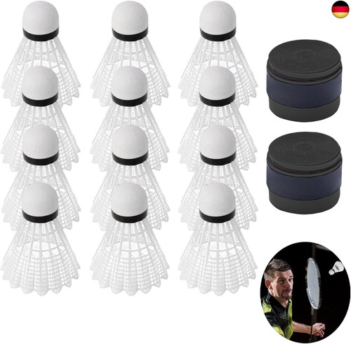 Stück federbälle und - stück,