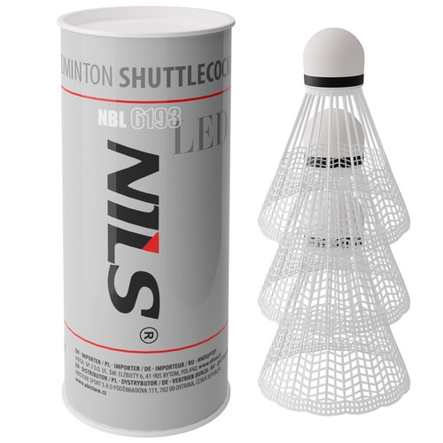 Badminton federbälle nylon - badminton,