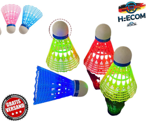Led badminton bälle - 6x,