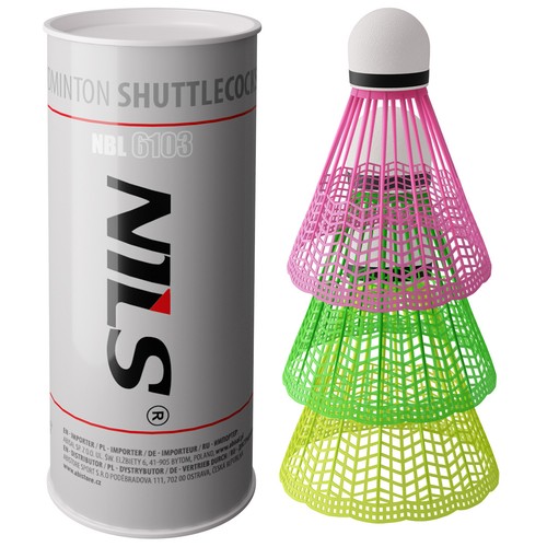 Badminton federbälle nylon - badminton,