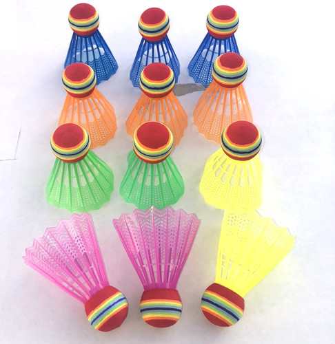 Bunte federbälle federball - bunte,