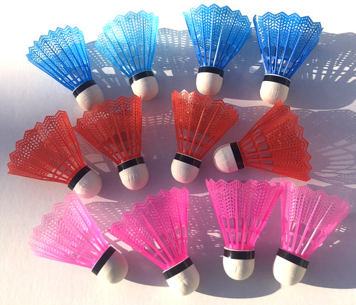 Bunte federbälle federball - bunte,